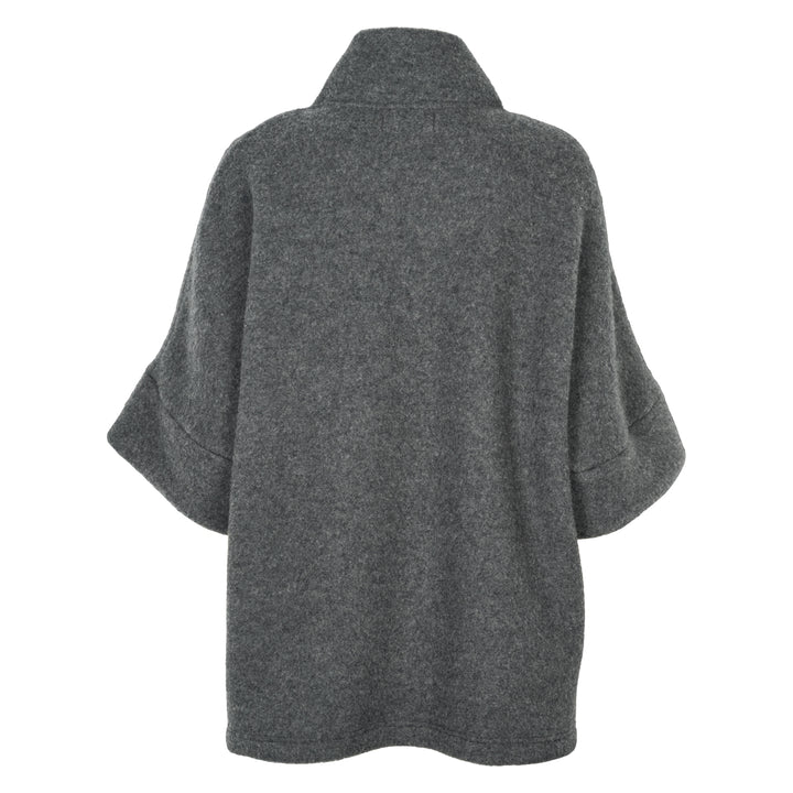 Conservandum Strickjacke aus Merinowolle Sweatshirt Dark grey 892000011