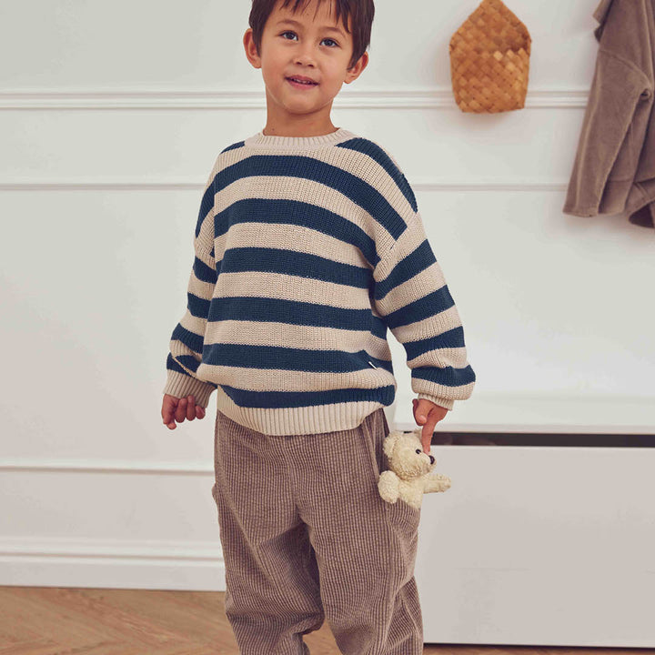 müsli Strickpullover L_S Tee Navy 019403101