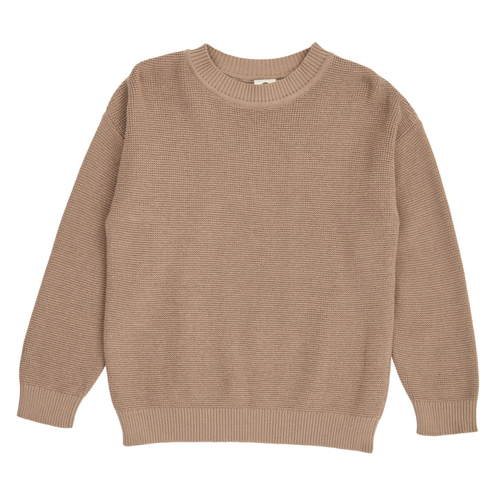 müsli Strickpullover L_S Tee Walnut 017080802