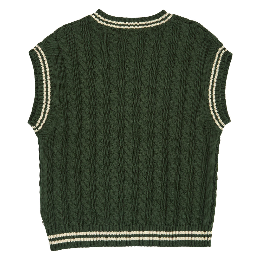 müsli Strickpullunder L_S Tee Forest green 019591801