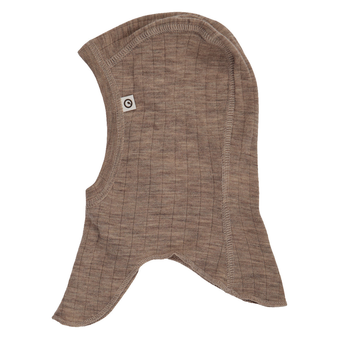 müsli Sturmhaube aus Merinowolle Headwear Walnut melange 821000012