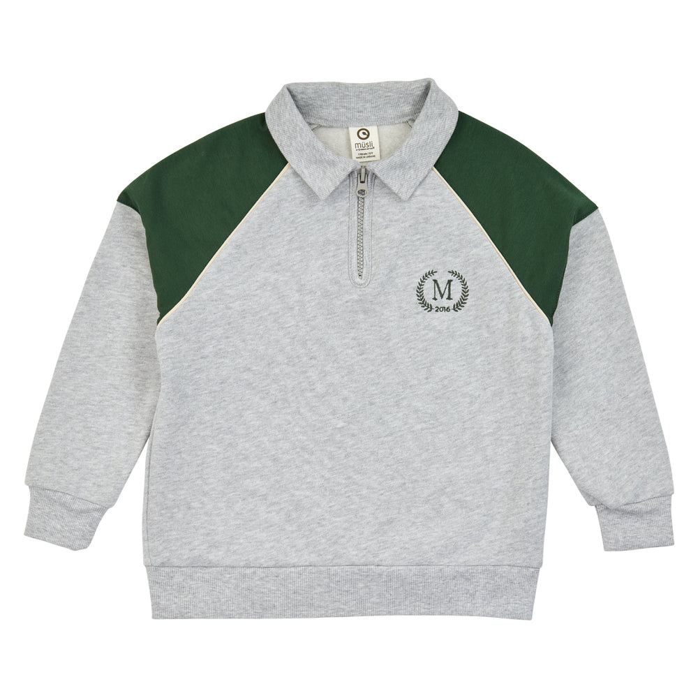 müsli Sweatshirt L_S Tee Pale greymarl 207670000