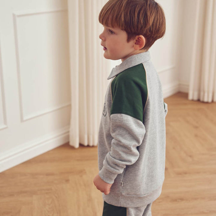 müsli Sweatshirt L_S Tee Pale greymarl 207670000