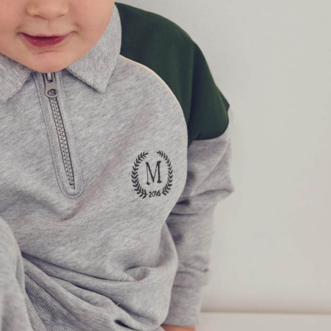 müsli Sweatshirt L_S Tee Pale greymarl 207670000