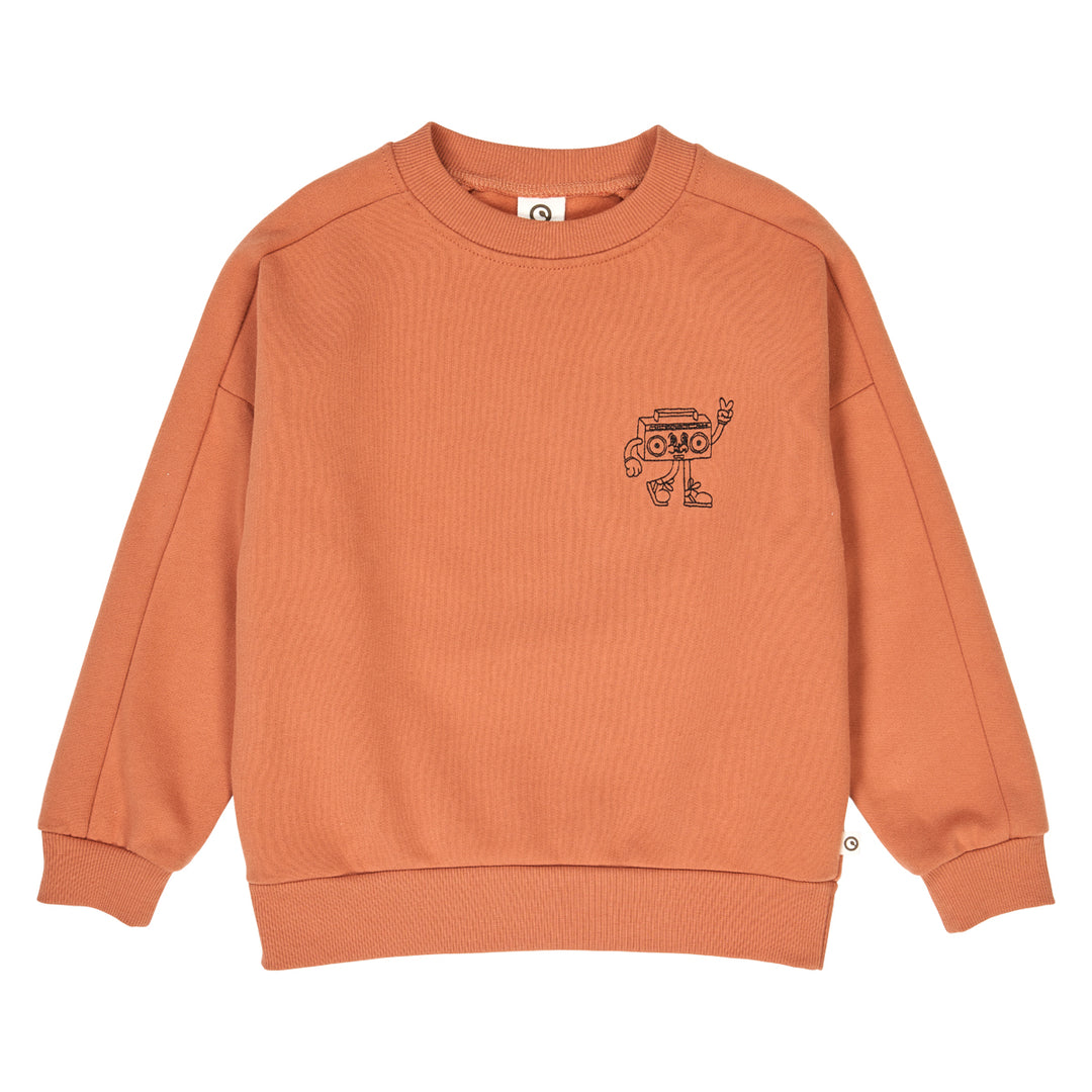 müsli Sweatshirt L_S Tee Clay 016142901