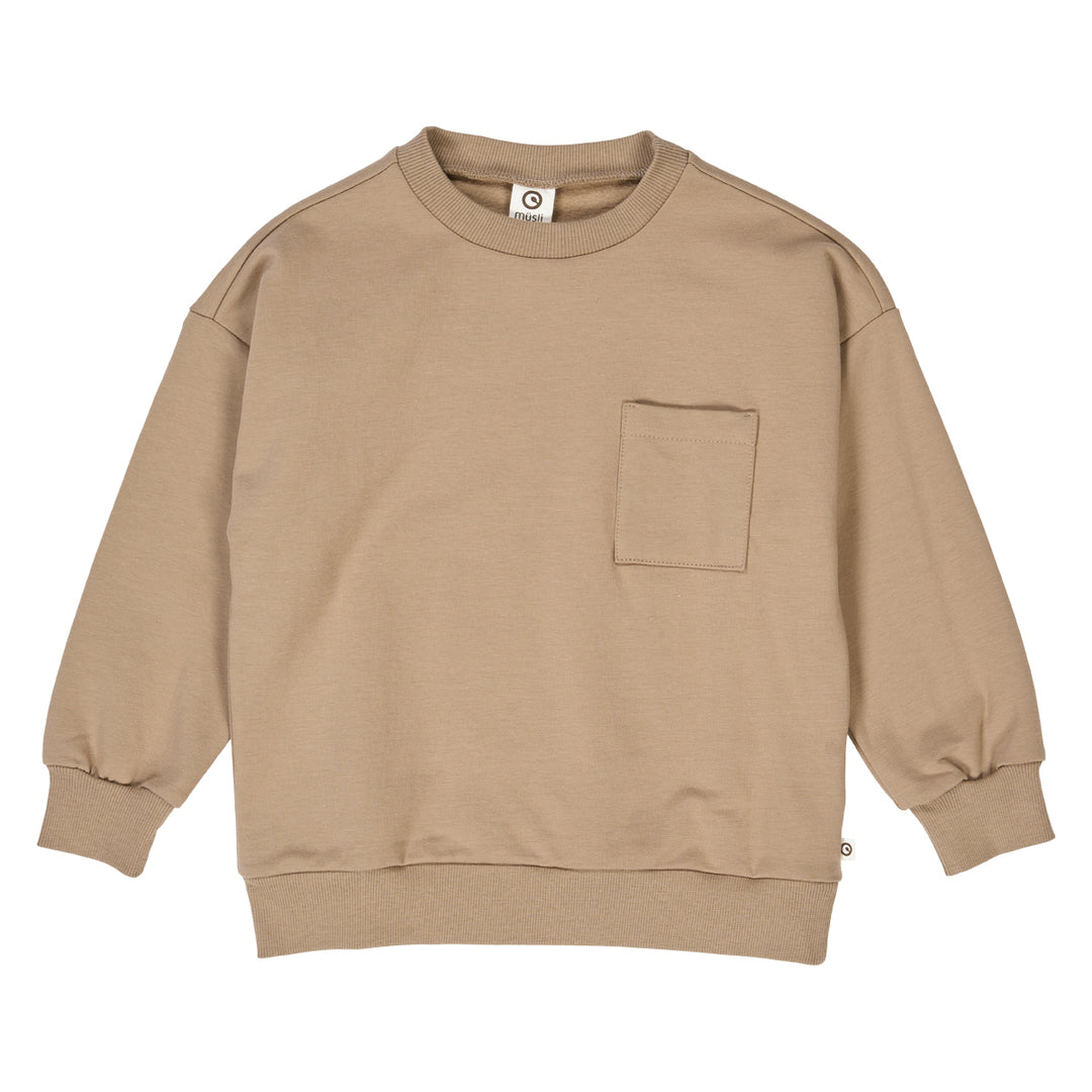 müsli Sweatshirt L_S Tee Beige 017100904