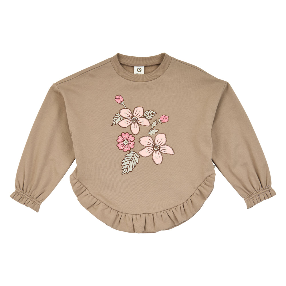 müsli Sweatshirt L_S Tee Walnut 017080802
