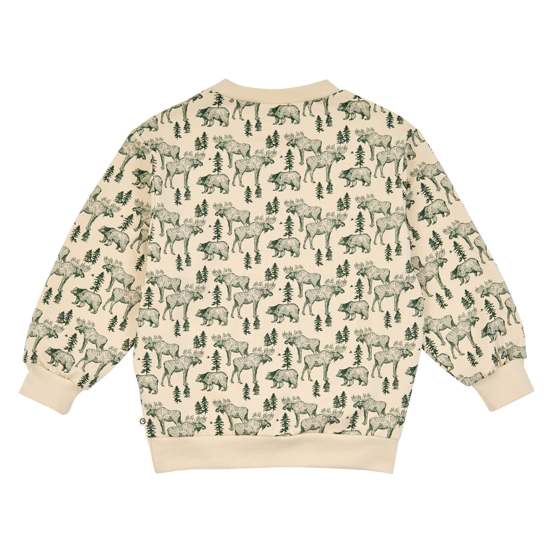 müsli Sweatshirt L_S Tee Oak/ Forest green 690000335