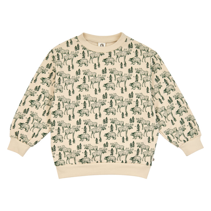 müsli Sweatshirt L_S Tee Oak/ Forest green 690000335