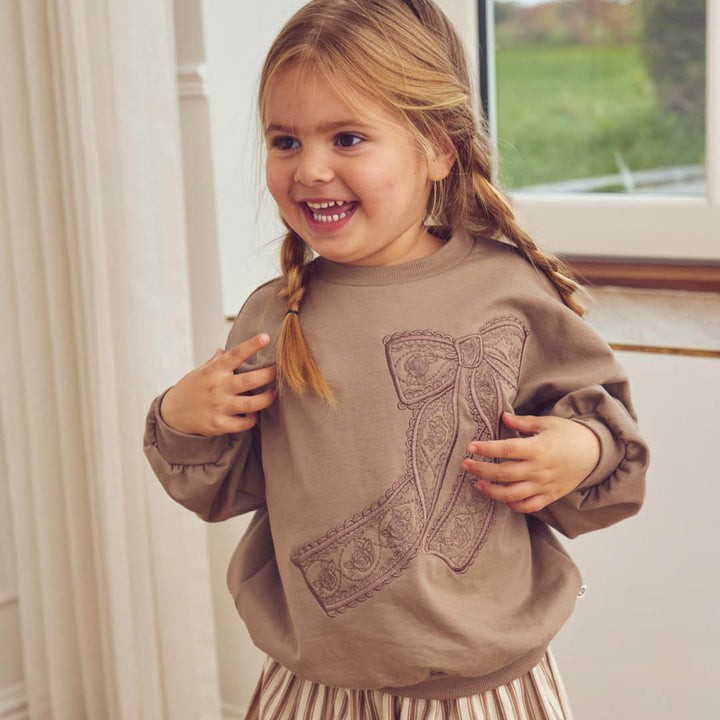 müsli Sweatshirt L_S Tee Walnut 017080802