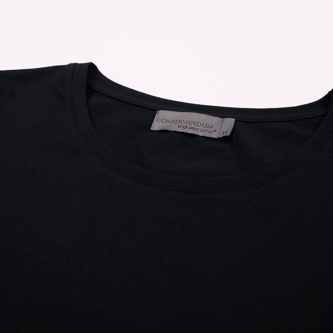 Conservandum T-Shirt S_S Tee Black 019400706