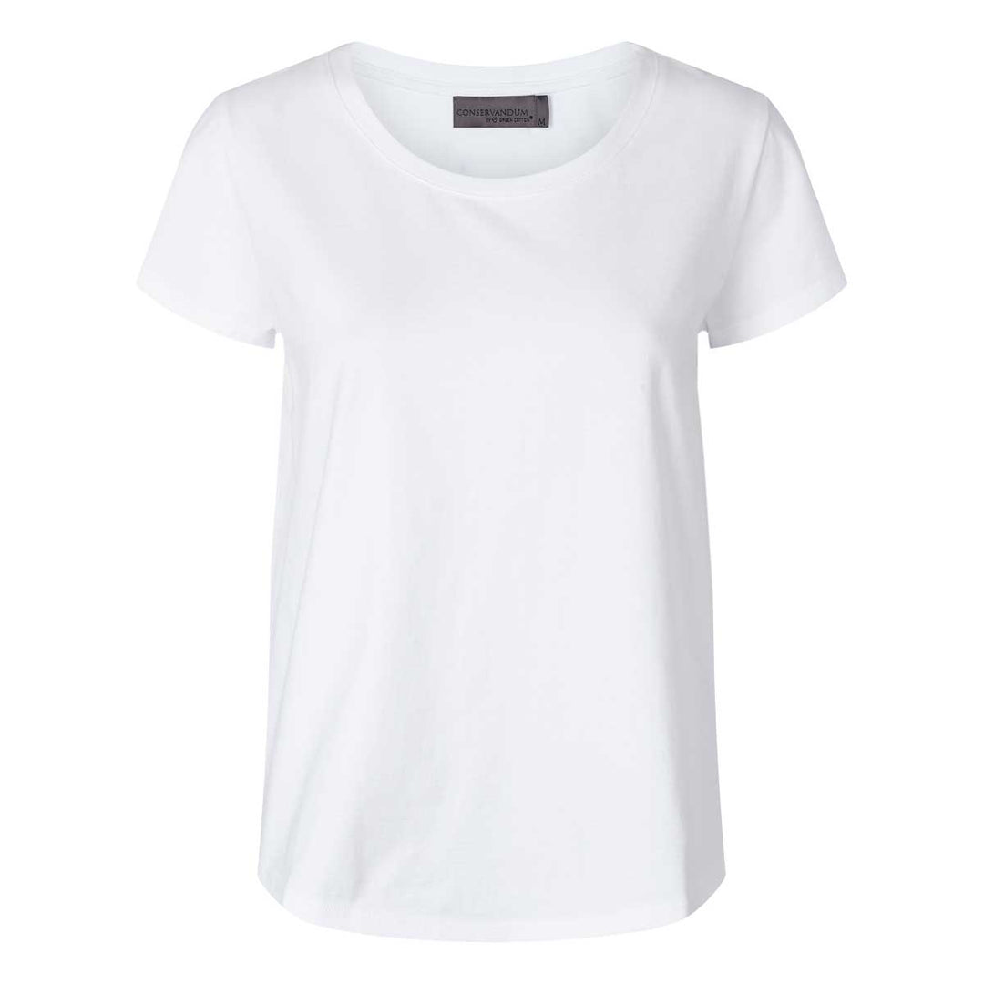 Conservandum T-Shirt S_S Tee White 011060102