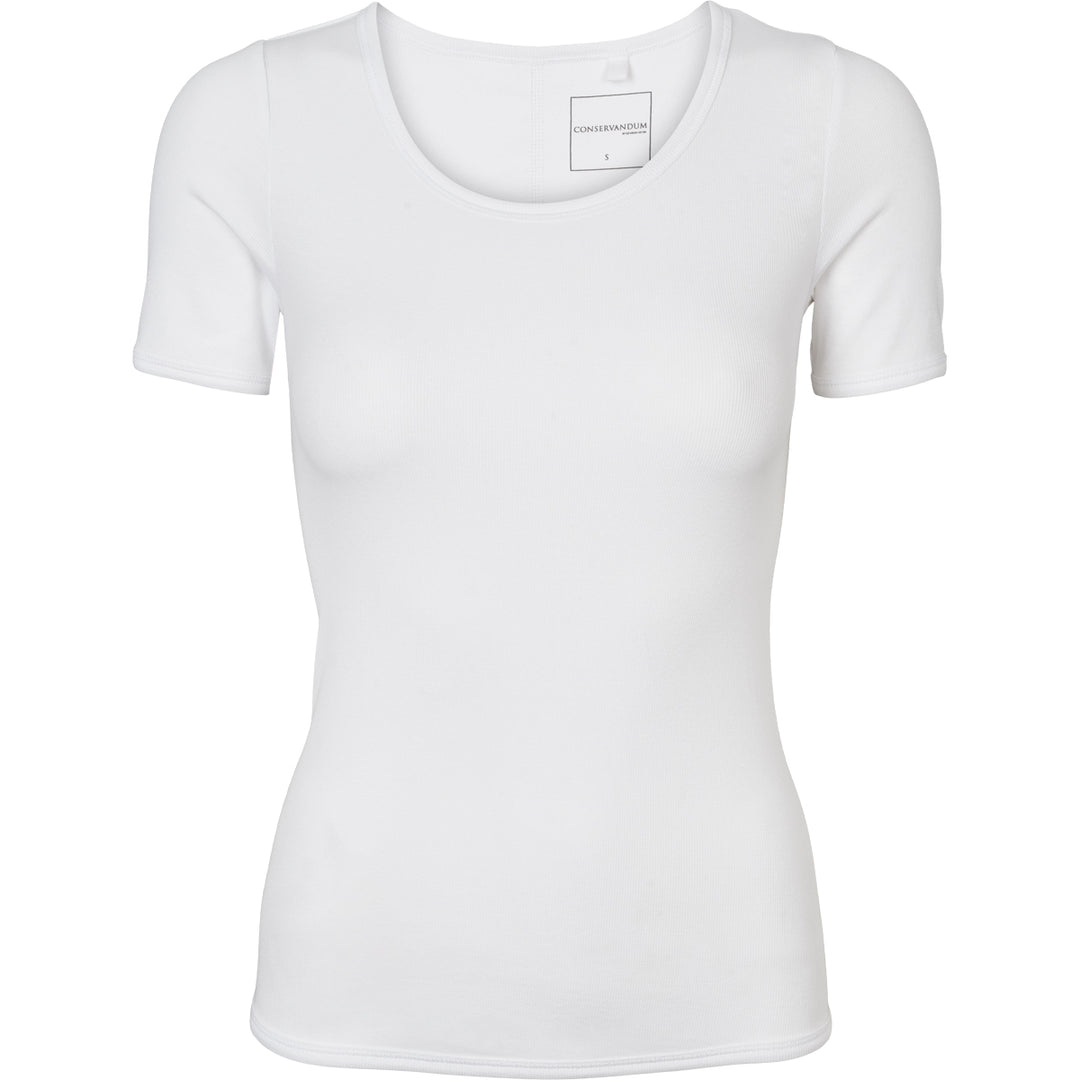 Conservandum T-Shirt S_S Tee White 011060102