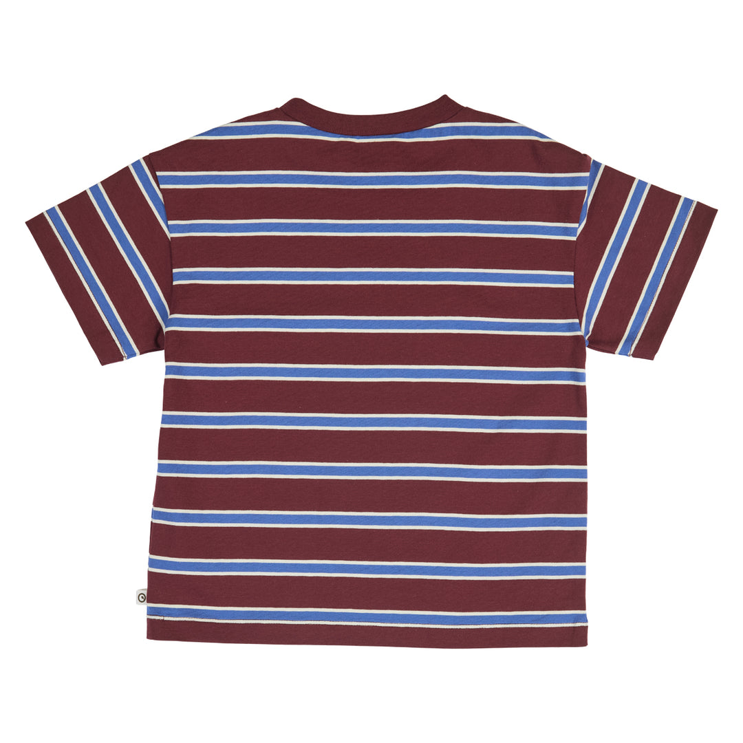 müsli T-Shirt S_S Tee Russet/ Azure blue/ Tofu 690000302
