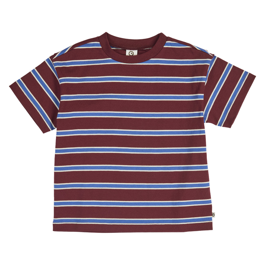 müsli T-Shirt S_S Tee Russet/ Azure blue/ Tofu 690000302