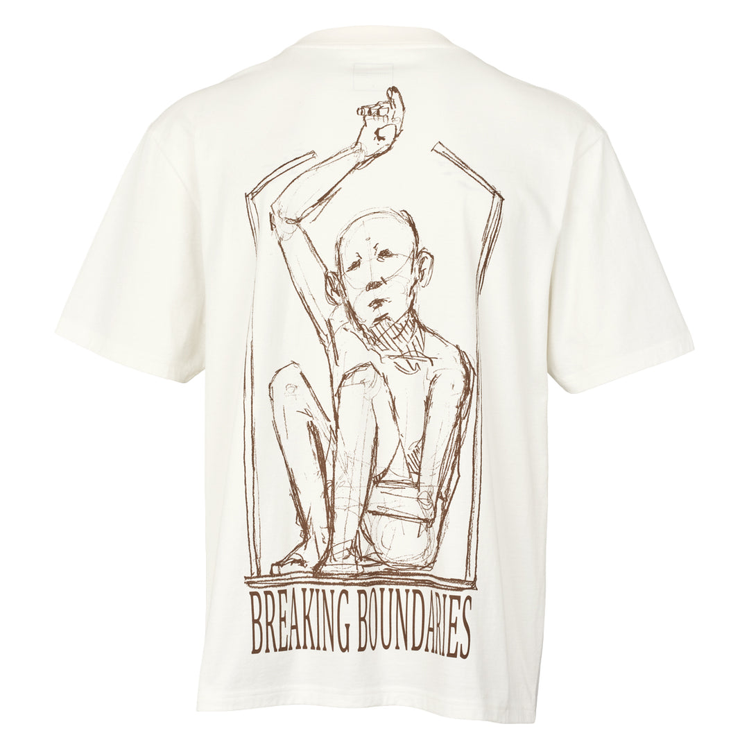 Conservandum T-Shirt mit Print S_S Tee Bone white 011480101