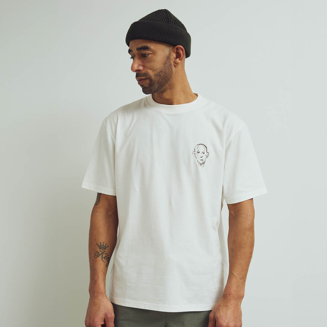 Conservandum T-Shirt mit Print S_S Tee Bone white 011480101