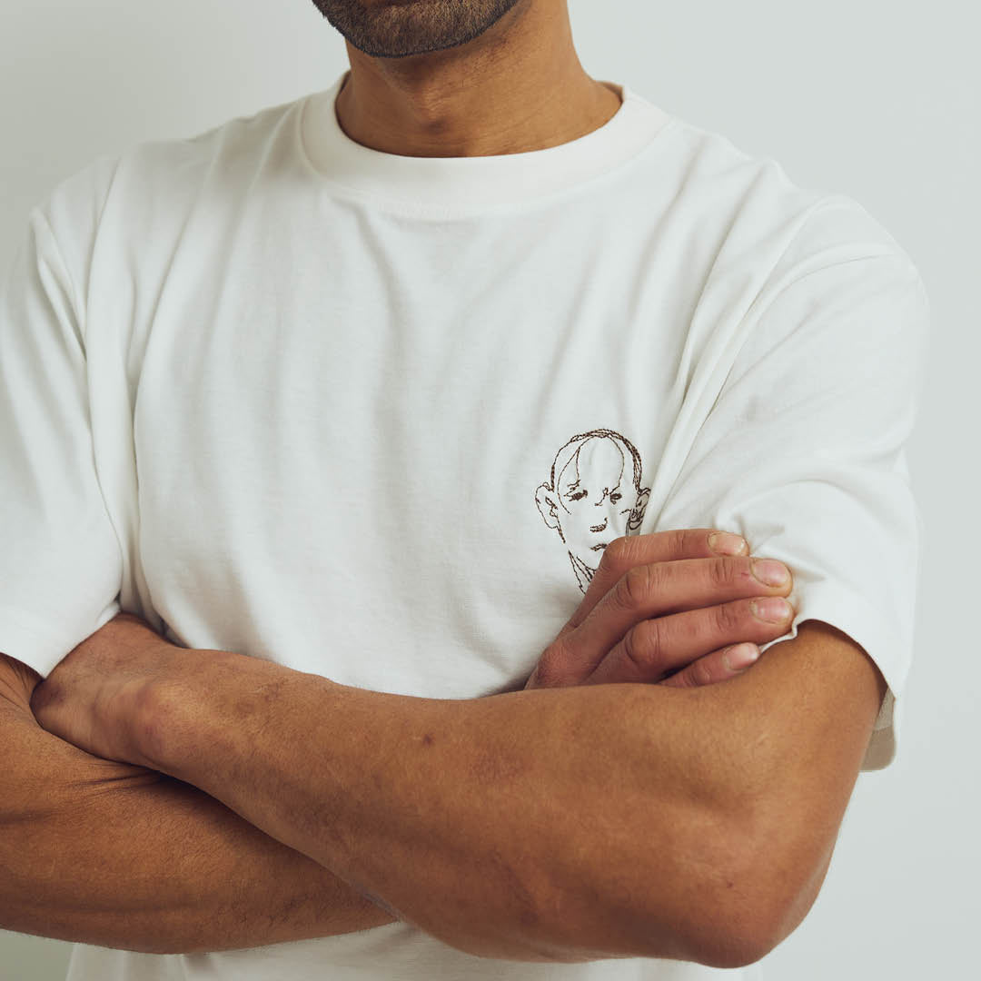 Conservandum T-Shirt mit Print S_S Tee Bone white 011480101