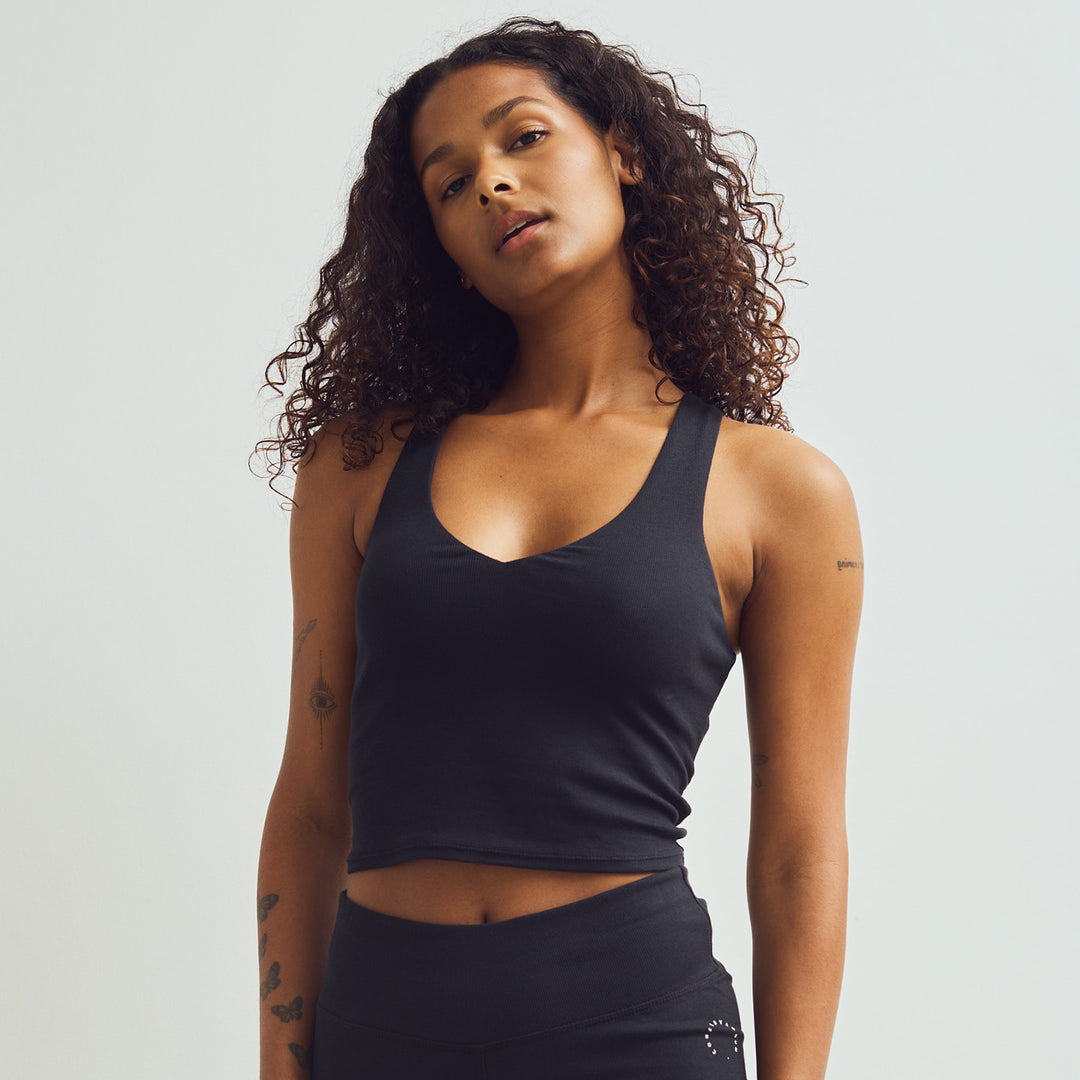 Conservandum Tank Top S_S Tee Black 019400706