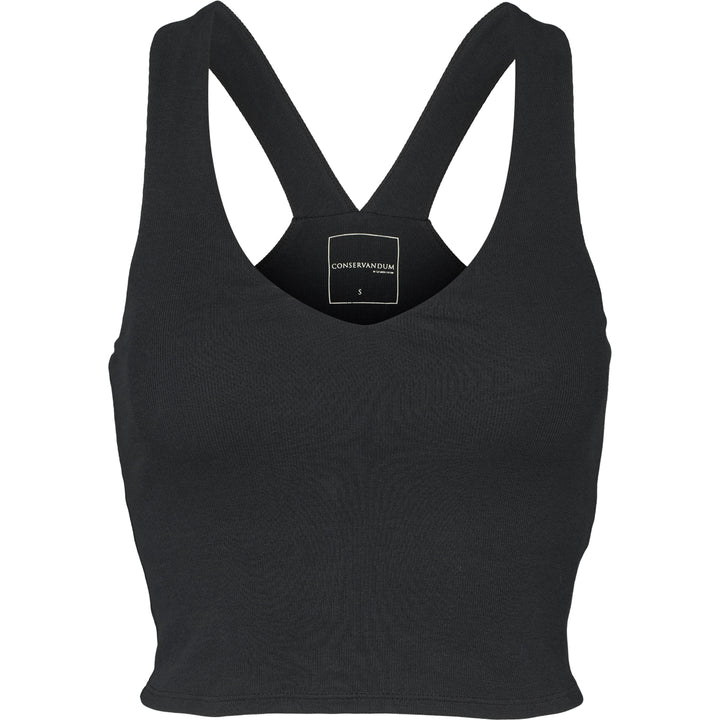 Conservandum Tank Top S_S Tee Black 019400706